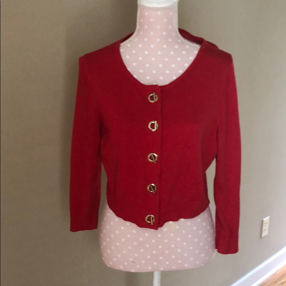 Calvin Klein Cardigan Sweater size medium.